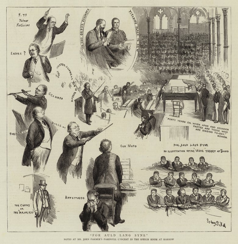 For Auld Lang Syne by Sydney Prior Hall