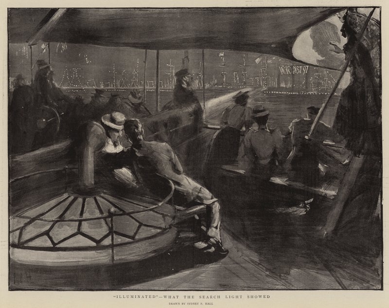 Illuminated, What the Search Light Showed by Sydney Prior Hall