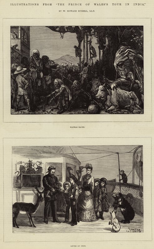 Illustrations from The Prince of Wales