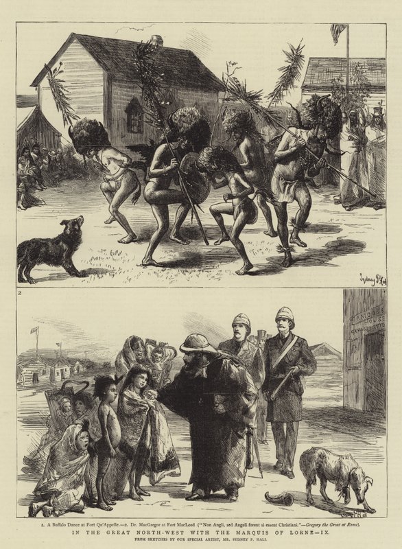 In the Great North-West with the Marquis of Lorne, IX by Sydney Prior Hall