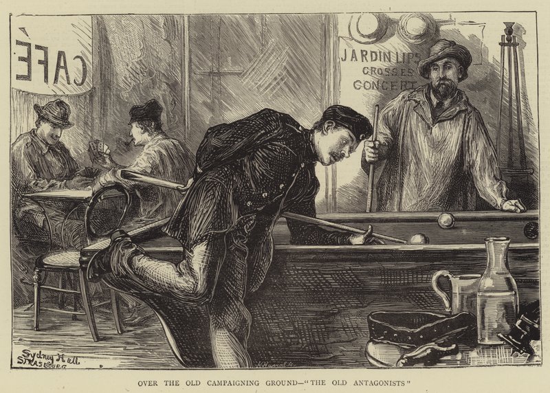 Over the Old Campaigning Ground, The Old Antagonists by Sydney Prior Hall