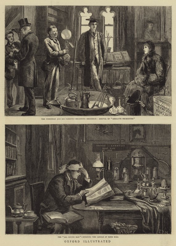 Oxford Illustrated by Sydney Prior Hall