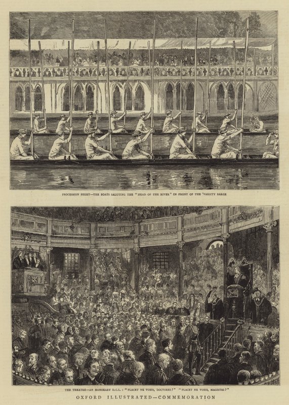 Oxford Illustrated, Commemoration by Sydney Prior Hall