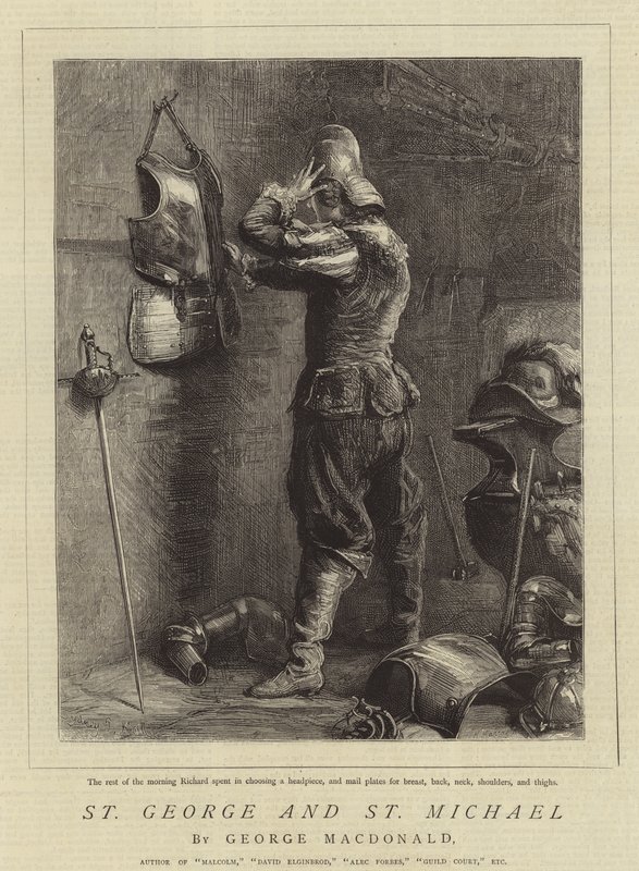 St George and St Michael by Sydney Prior Hall