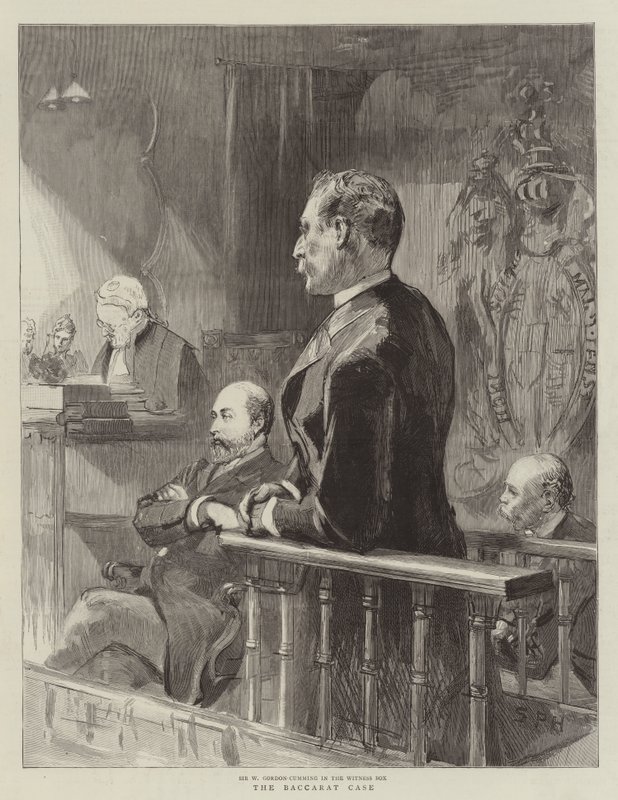 The Baccarat Case by Sydney Prior Hall