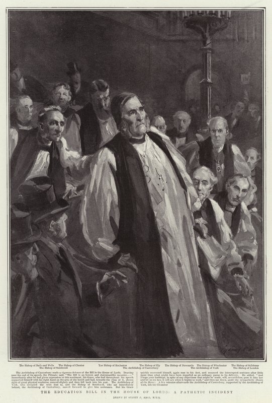 The Education Bill in the House of Lords, a Pathetic Incident by Sydney Prior Hall