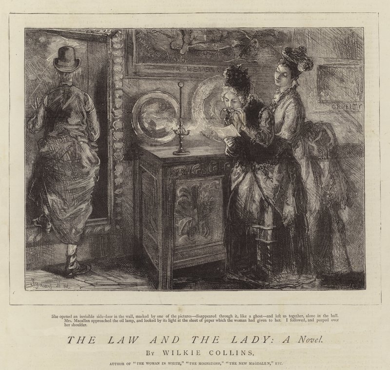The Law and the Lady, A Novel by Sydney Prior Hall