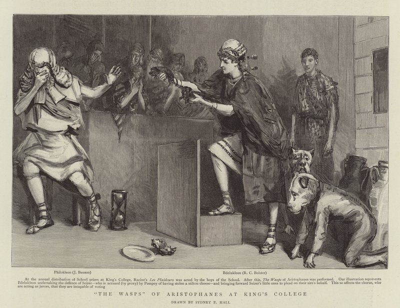 The Wasps of Aristophanes at King