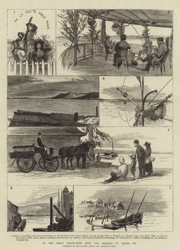 To the Great North-West with the Marquis of Lorne, III by Sydney Prior Hall