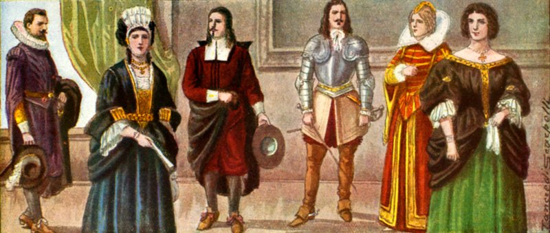 17th century Italian dress by Tancredi Scarpelli