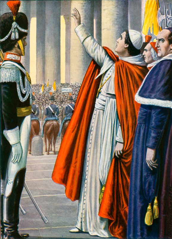 18 July 1846, Pope Pius IX Declares an Amnesty by Tancredi Scarpelli