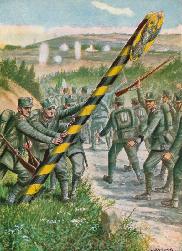 24 May 1915, War on the Austro-Hungarian Empire by Tancredi Scarpelli