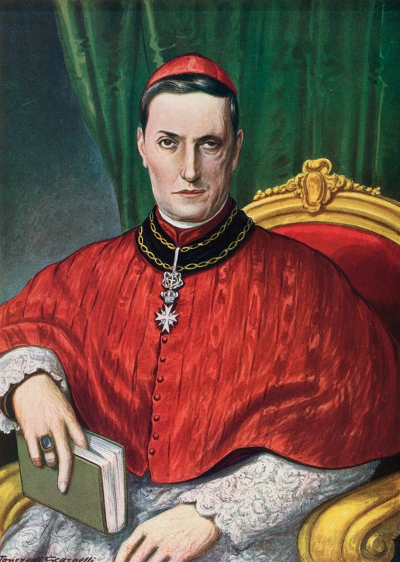 Cardinal Rampolla by Tancredi Scarpelli