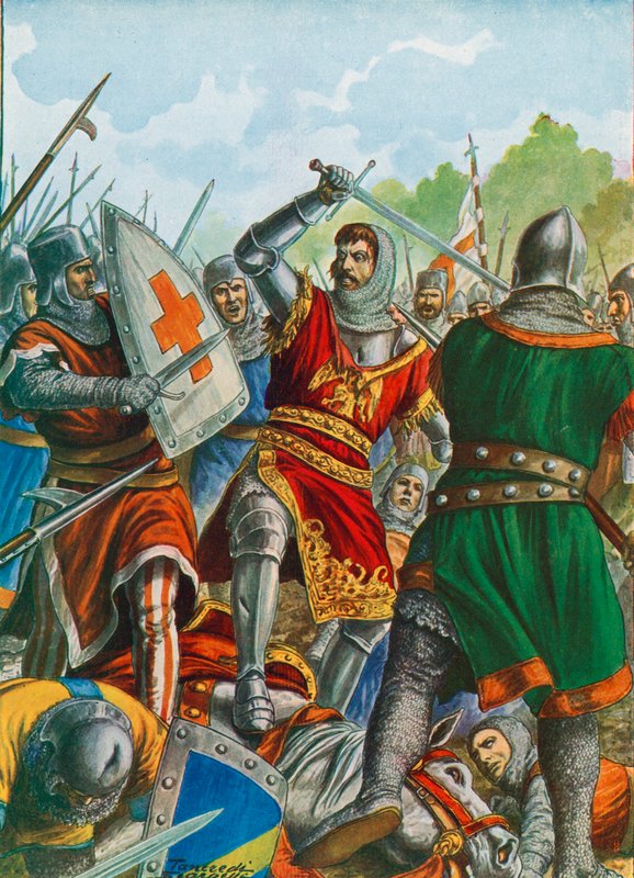Ezzelino III da Romano Captured near Bergamo in 1259 by Tancredi Scarpelli