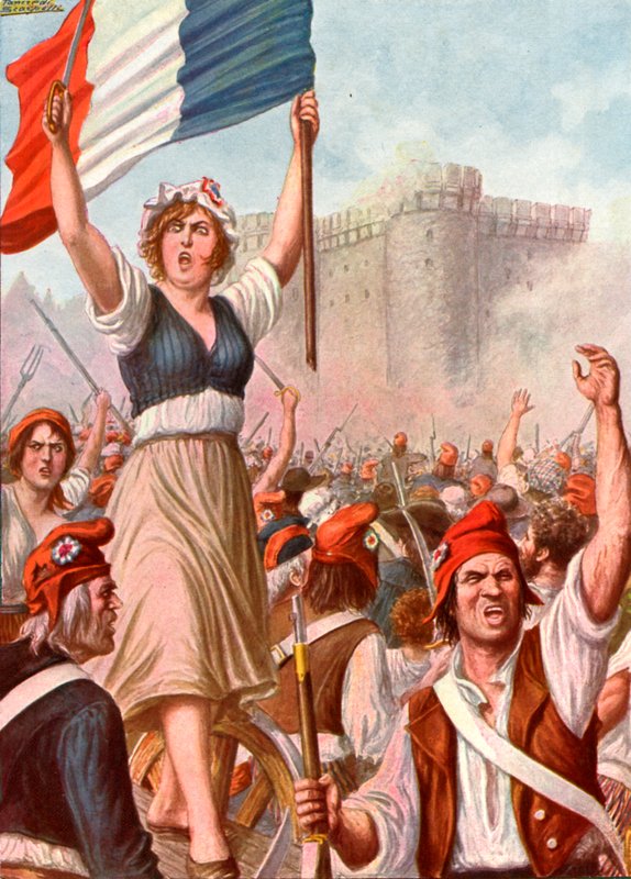French Revolution - Taking the Bastille by Tancredi Scarpelli