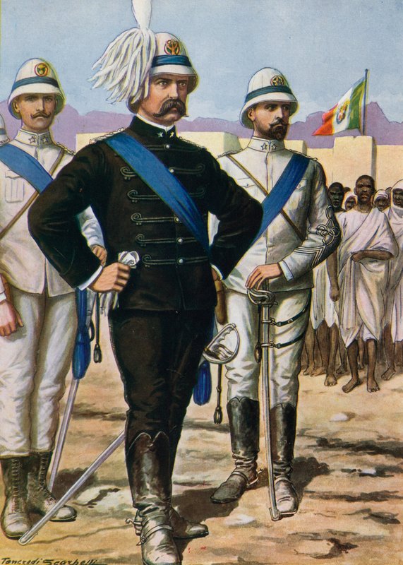General Antonio Baldissera, the restorer of Italian prestige in Eritrea by Tancredi Scarpelli