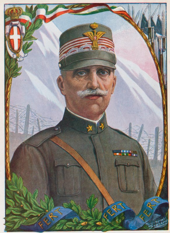 Victor Emmanuel III, the Soldier King by Tancredi Scarpelli