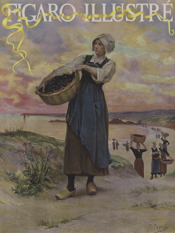 Cover of Le Figaro Illustré, September 1891 by Theophile Louis Deyrolle