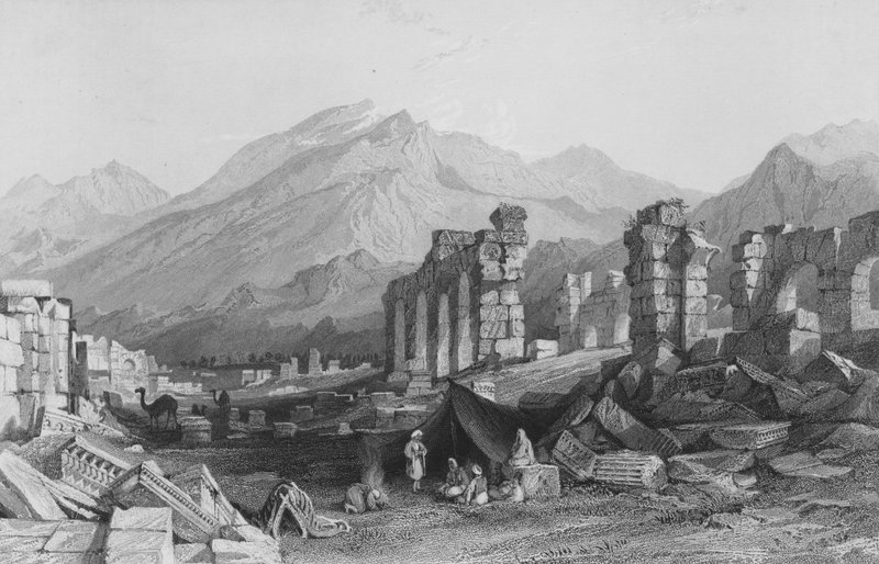 Laodicea, one of the Seven Churches, Asia Minor by Thomas Allom