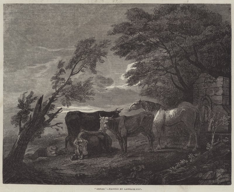 Repose by Thomas Gainsborough
