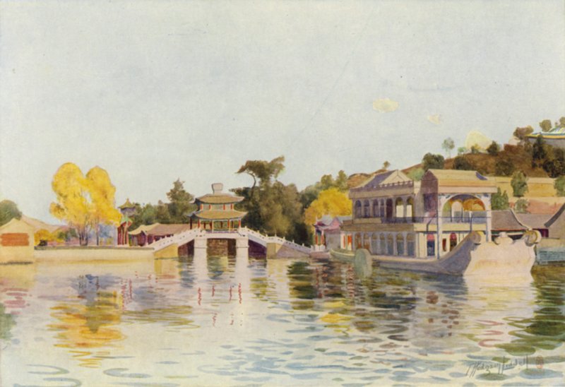 Peking, the Marble Junk by Thomas Hodgson Liddell