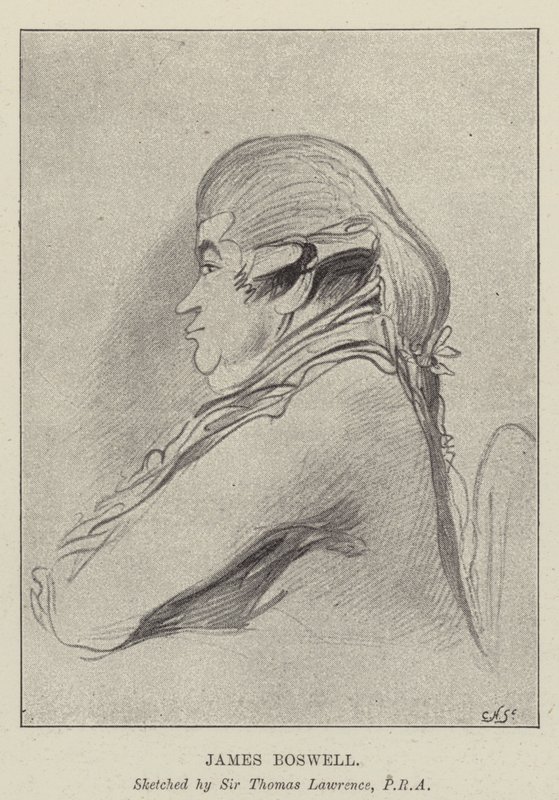 James Boswell by Thomas Lawrence