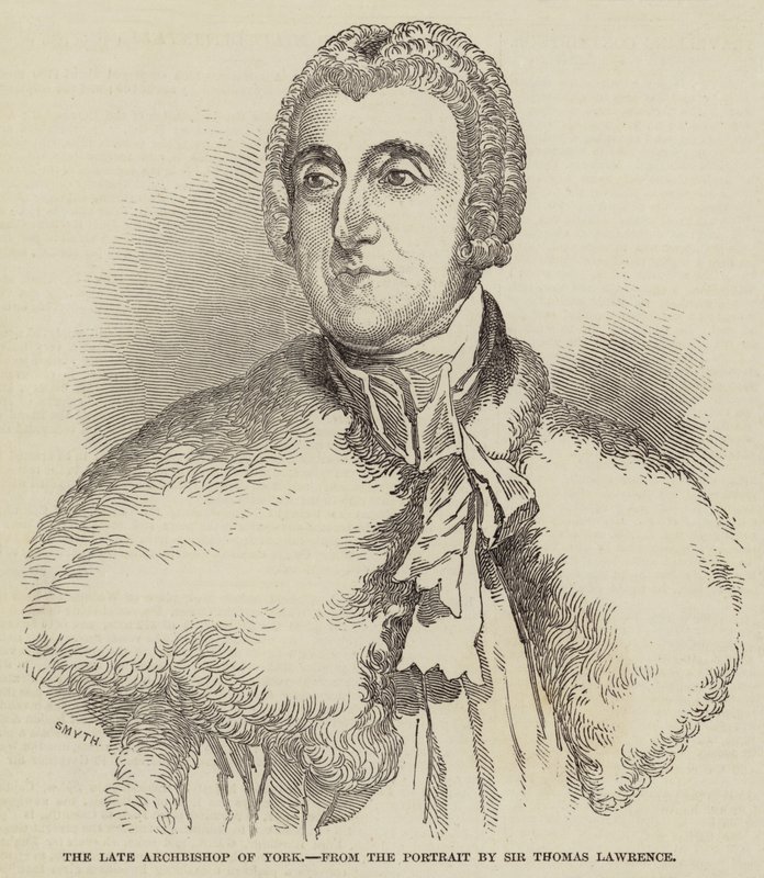 The Late Archbishop of York by Thomas Lawrence