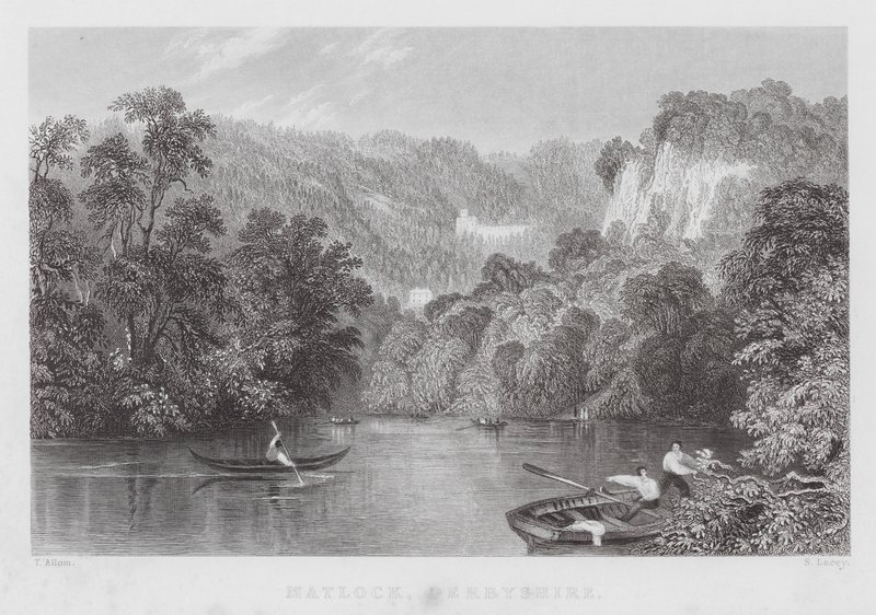 Matlock, Derbyshire by Thomas (after) Allom