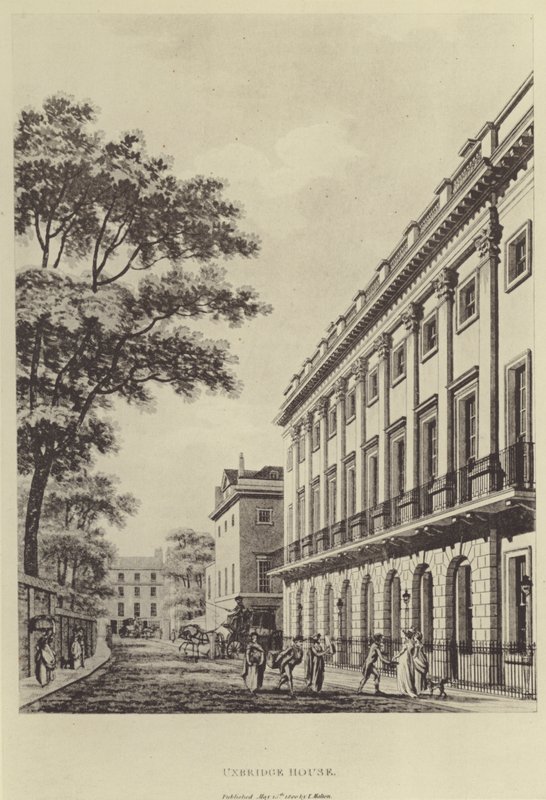 The Western Branch of the Bank of England in Burlington Gardens by Thomas (after) Malton