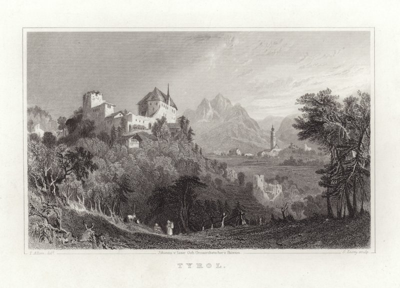 Tyrol by Thomas Allom