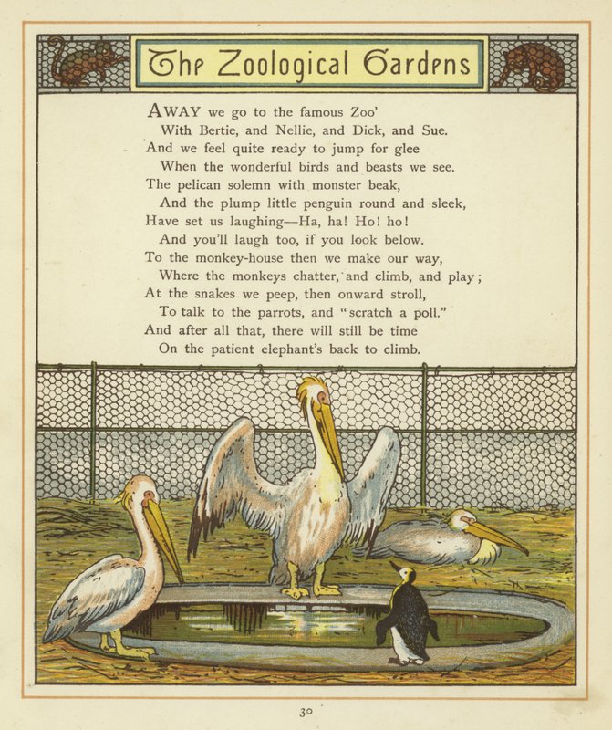 The Zoological Gardens by Thomas Crane