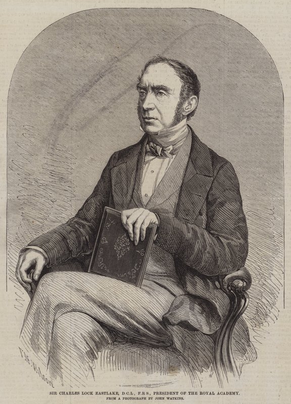 Sir Charles Lock Eastlake, DCL, FRS, President of the Royal Academy by Thomas Harrington Wilson