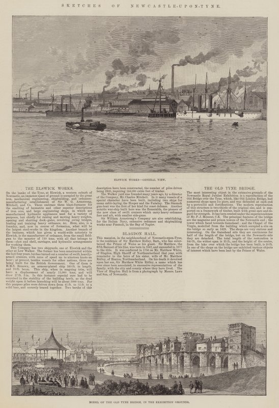 Sketches of Newcastle-upon-Tyne by Thomas Harrington Wilson
