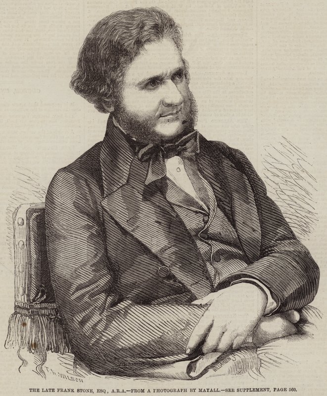 The Late Frank Stone, Esquire, ARA by Thomas Harrington Wilson