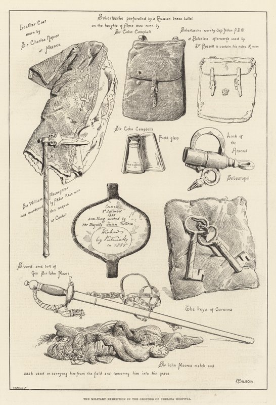 The Military Exhibition in the Grounds of Chelsea Hospital by Thomas Harrington Wilson