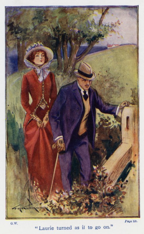 Illustration for Good Wives by Louisa M Alcott by Thomas Heath Robinson