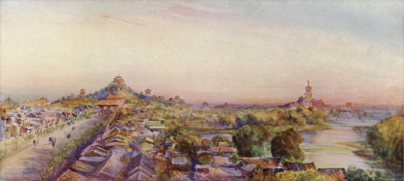 Peking, Seen from the Drum Tower by Thomas Hodgson Liddell