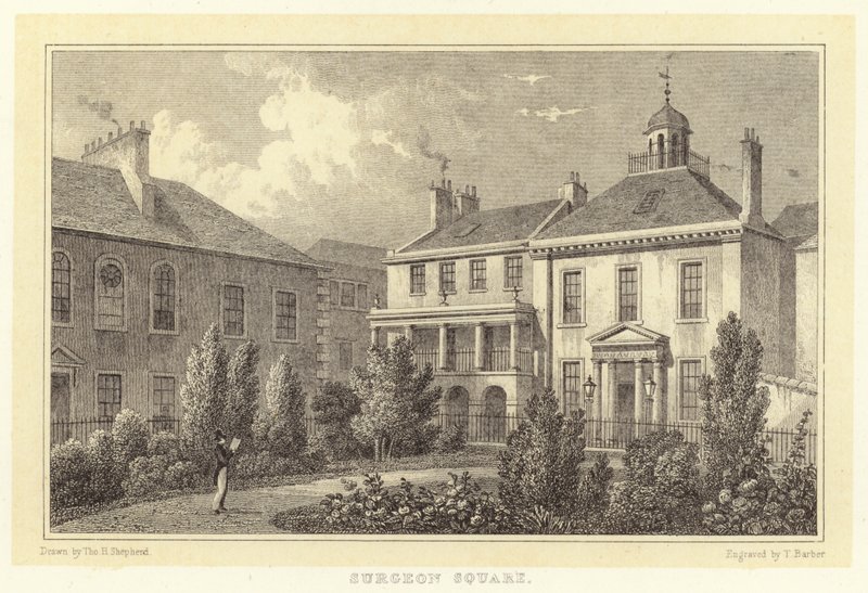 Surgeon Square by Thomas Hosmer (after) Shepherd
