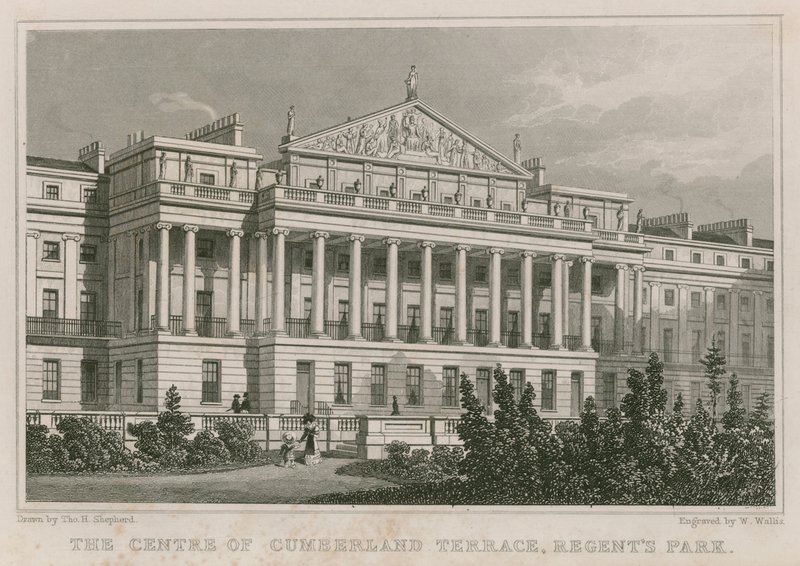 Centre of Cumberland Terrace, Regent