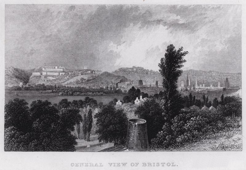 General View of Bristol by Thomas Hosmer Shepherd