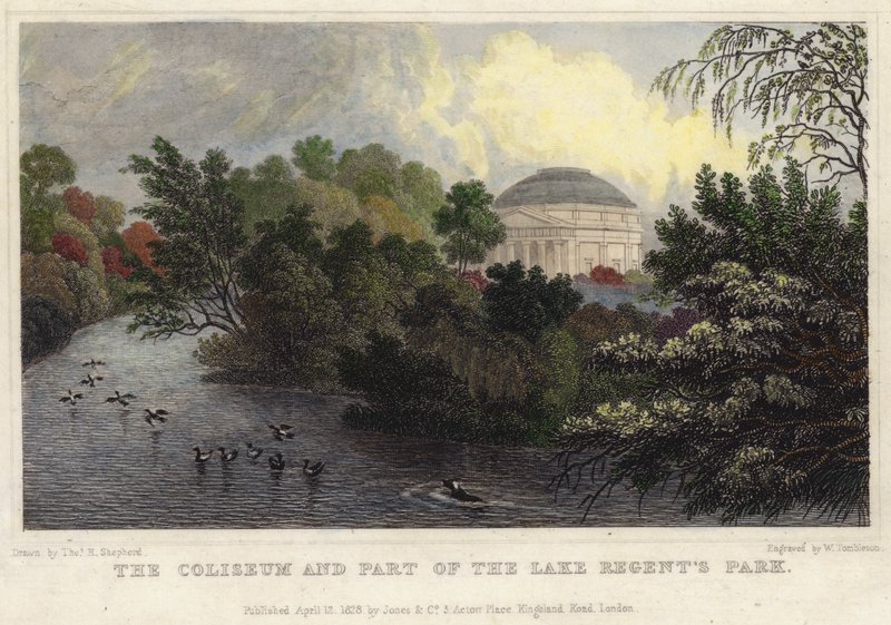 The Coliseum and part of the lake, Regent
