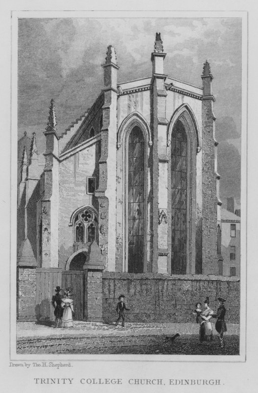 Trinity College Church, Edinburgh by Thomas Hosmer Shepherd