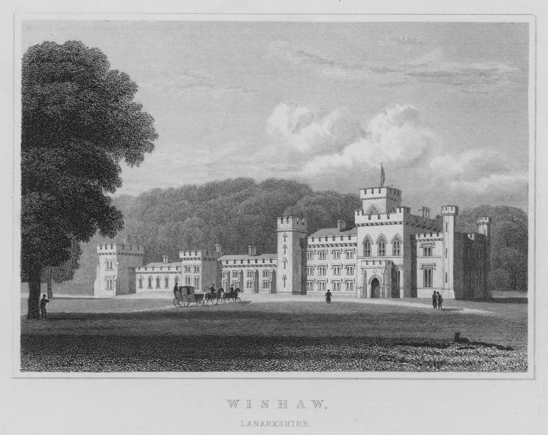 Wishaw, Lanarkshire by Thomas Hosmer Shepherd