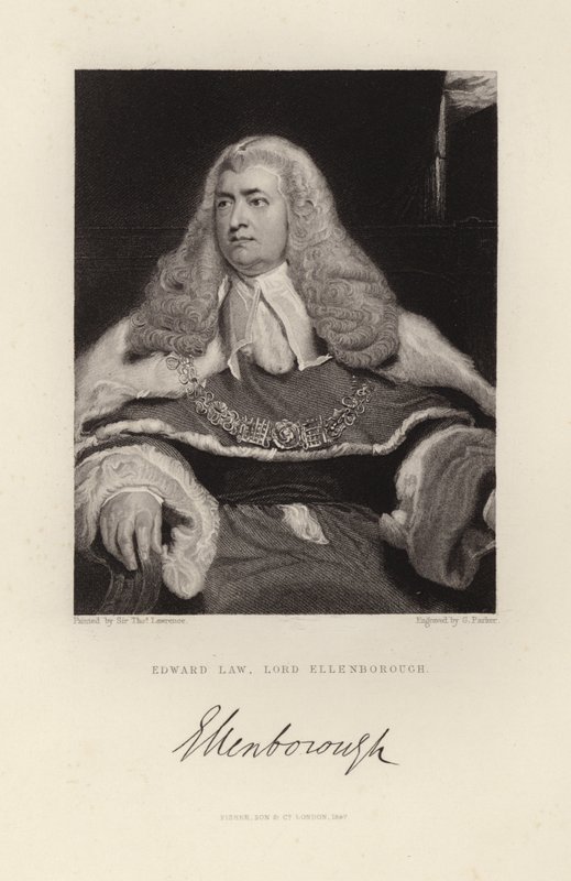 Lord Ellenborough by Thomas Lawrence