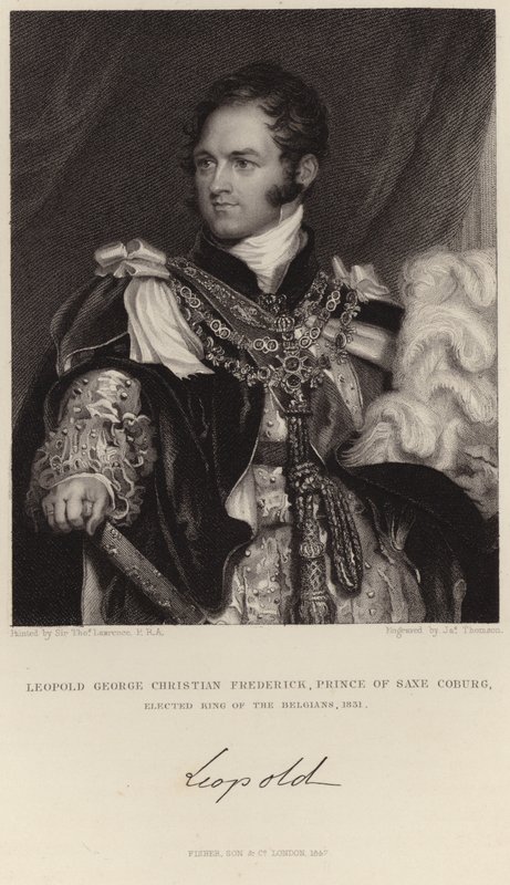 Portrait of King Leopold I by Thomas Lawrence
