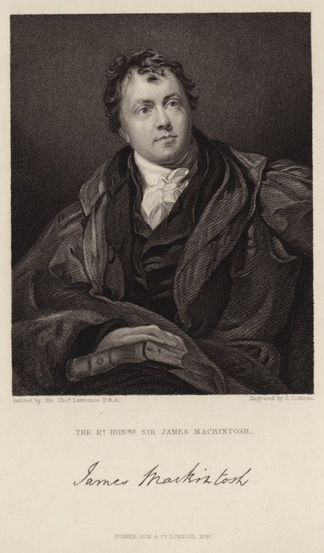 Portrait of Sir James Mackintosh by Thomas Lawrence