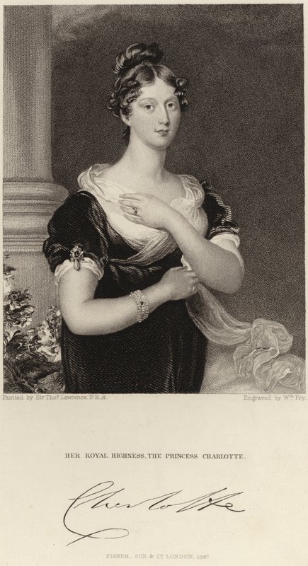 Princess Charlotte of Wales by Thomas Lawrence