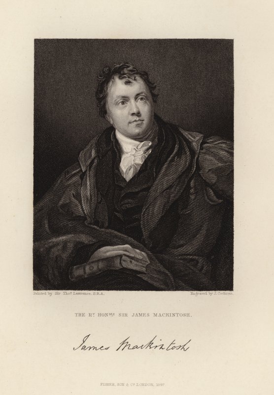 The Right Honourable Sir James Mackintosh by Thomas Lawrence