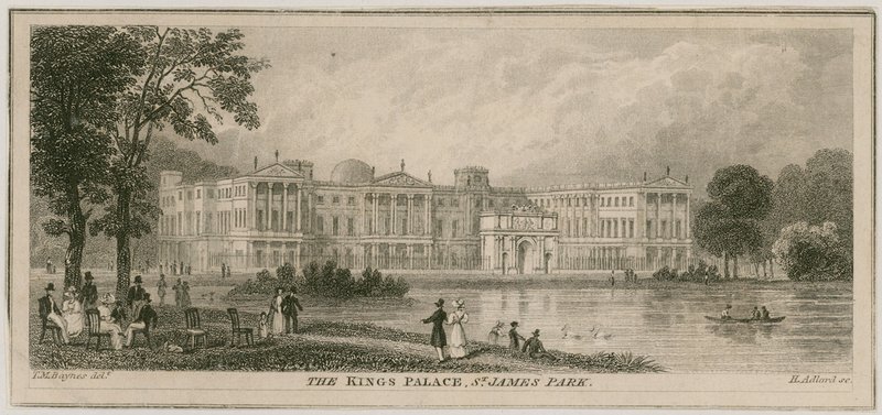 Buckingham Palace by Thomas Mann Baynes