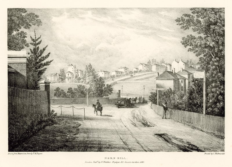 Hern Hill, London by Thomas Mann Baynes